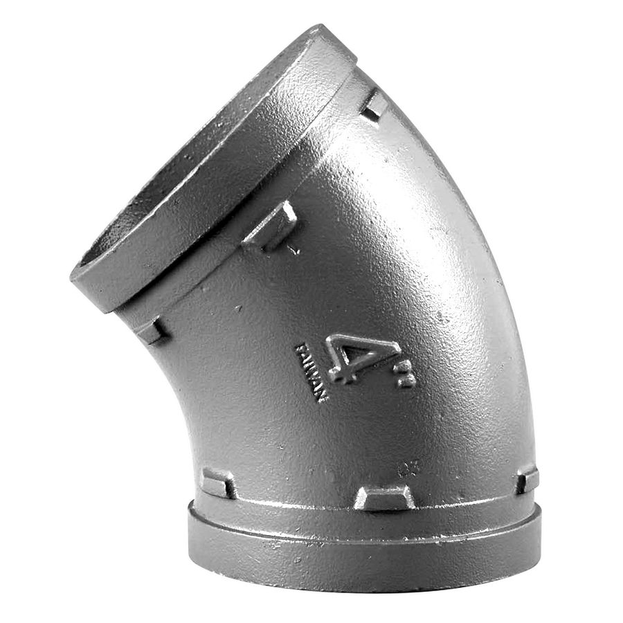 Bocht 45° Shurjoint 7111 MM 114,3mm verzinkt
