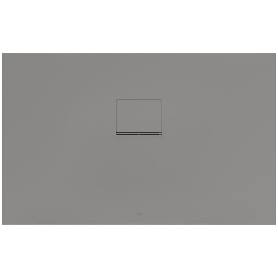Douchebak Squaro Inf. lange zijde 1200x750mm Quaryl grijs