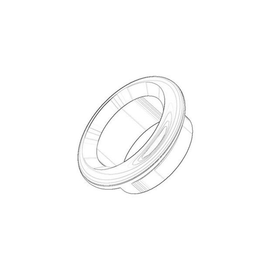 Greep 16x6mm Messing (23kt Goud)