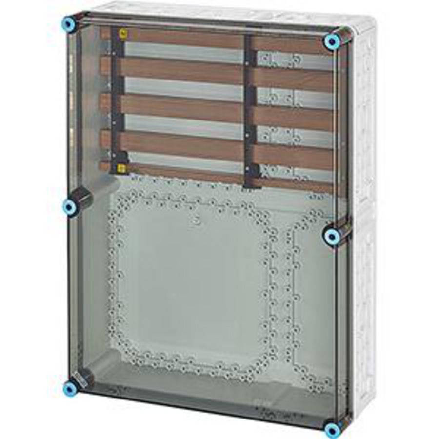 Mi Railsysteemkast 630A 5-polig BM6 450x600mm Verticaal