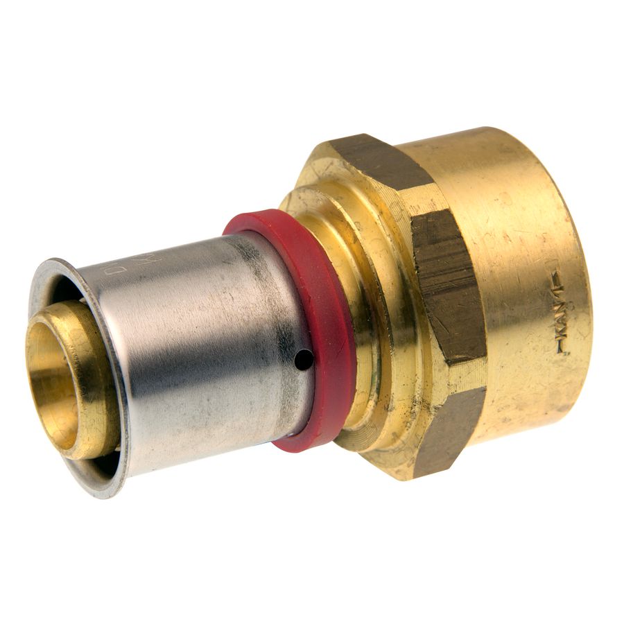 Schroefbus recht Ultrapress (Multipress) 25x1" bn. K7022