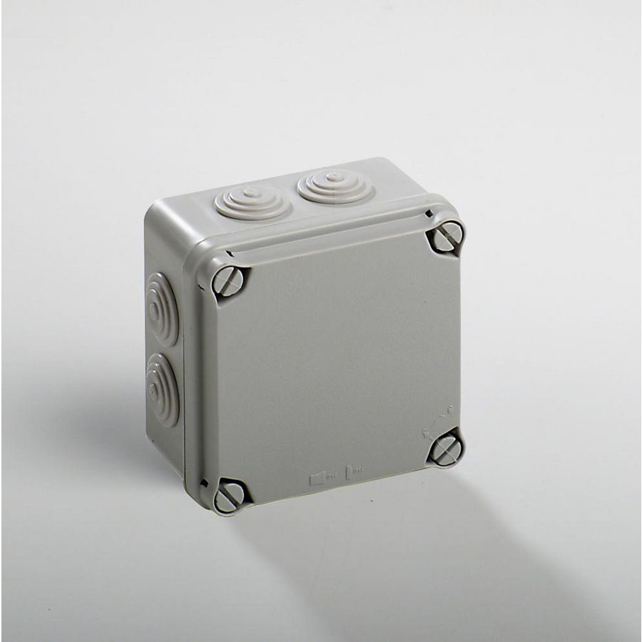 Kunststof kast SD zijkant glad 108x108x 64