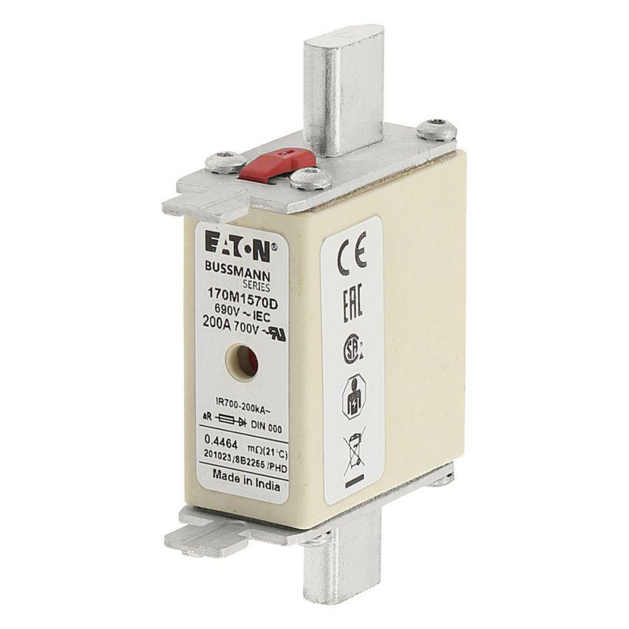 Zekering hoge snelheid 200A AC 690V 200kA 000 aR IE VVE=10