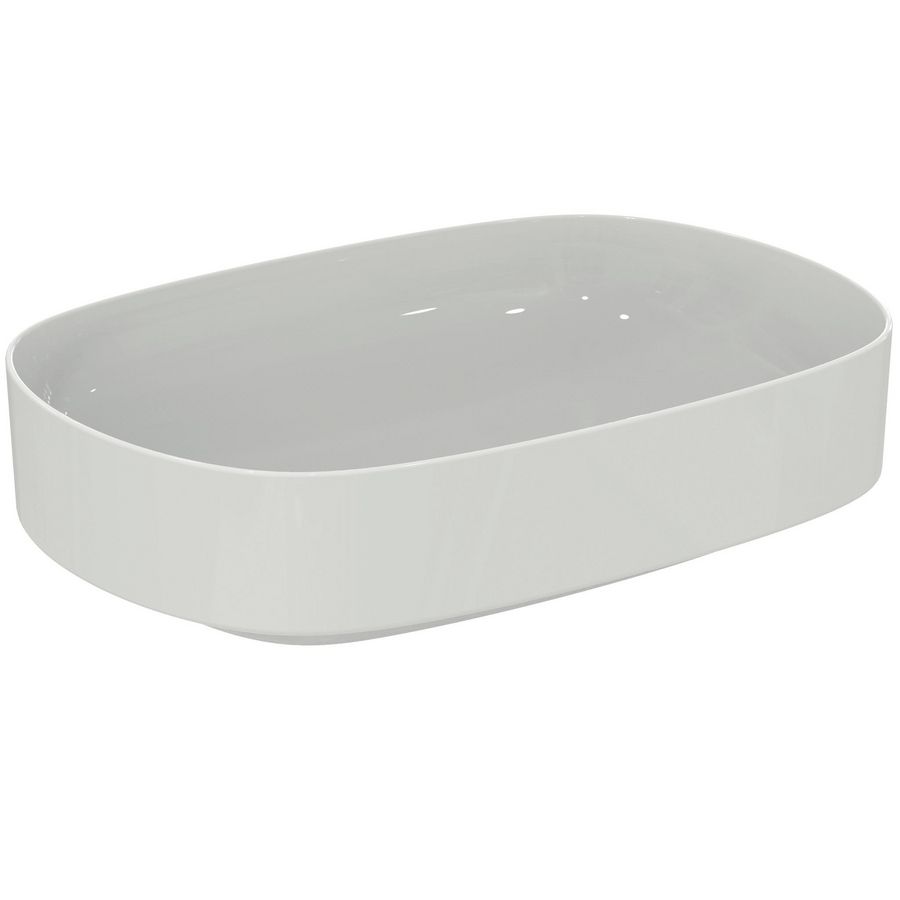 LINDA-X Opb.wast Ovaal 550X380X155mm z. kr.gat z. overl. WT