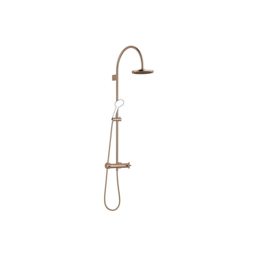 TARA Showerpipe douchether. flowreduc 220mm Brons geb