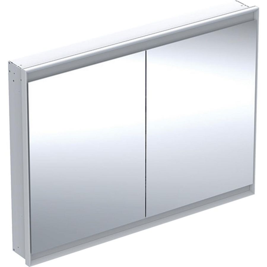 Inbouw spiegelkast 2 deuren 120x90cm ComfortLight wit ONE excl. ruwbouwbox