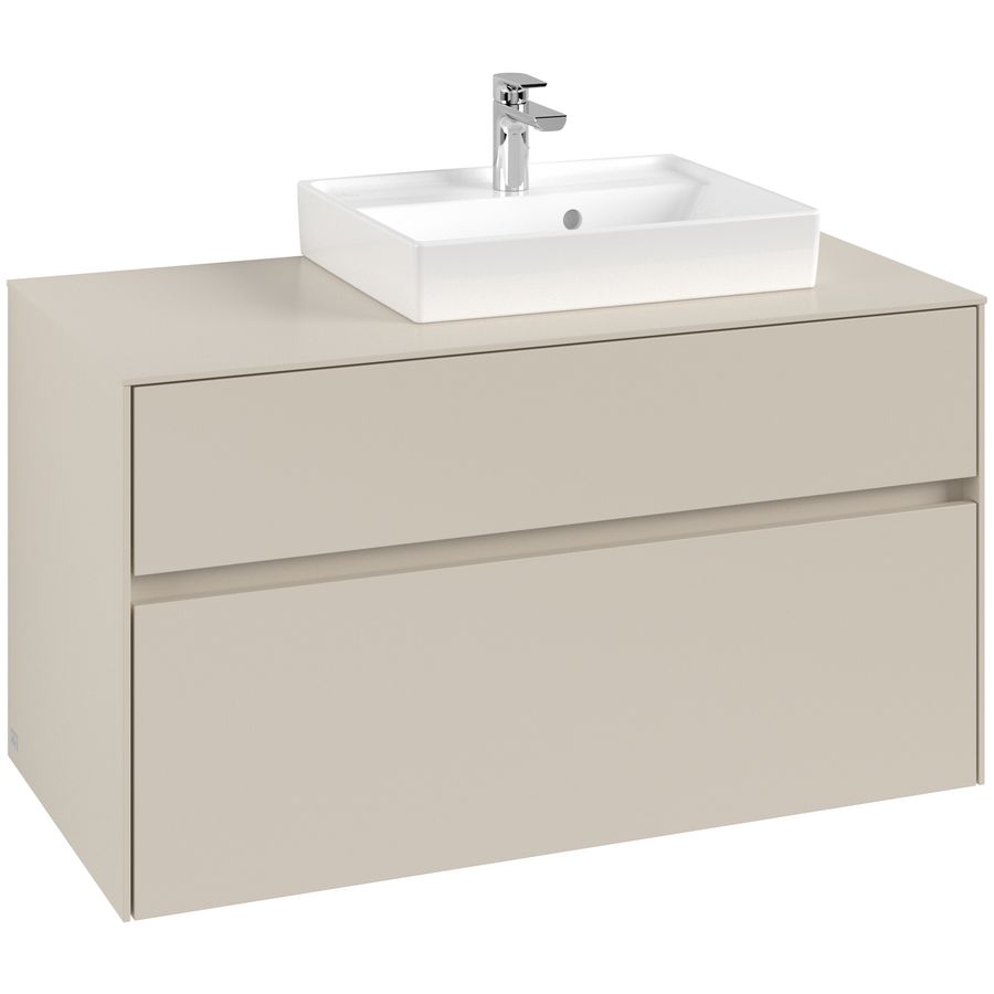 Wastafelonderkast Collaro 1000x548x500mm Cashmere Grey C015B0VN