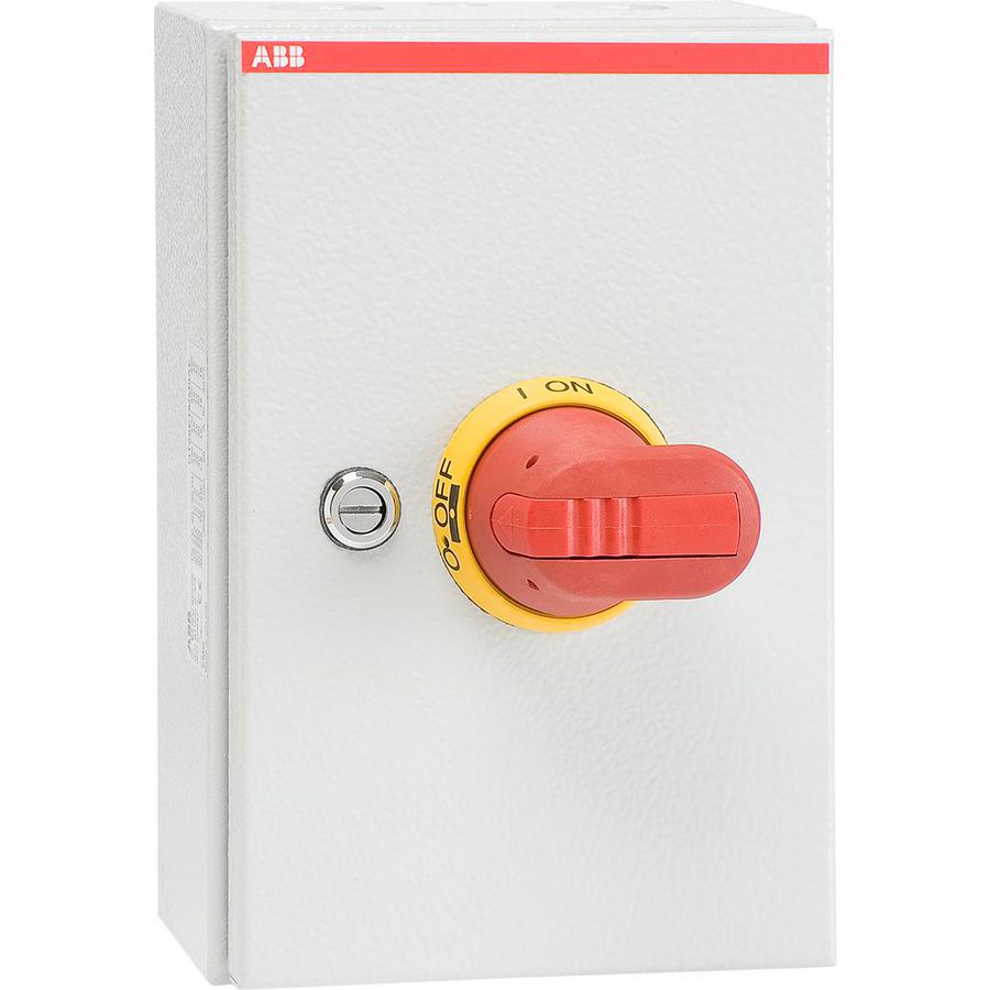 Lastscheider veiligheidsschakelaar EMC 6P 22kW 2xM32+M16 1NO