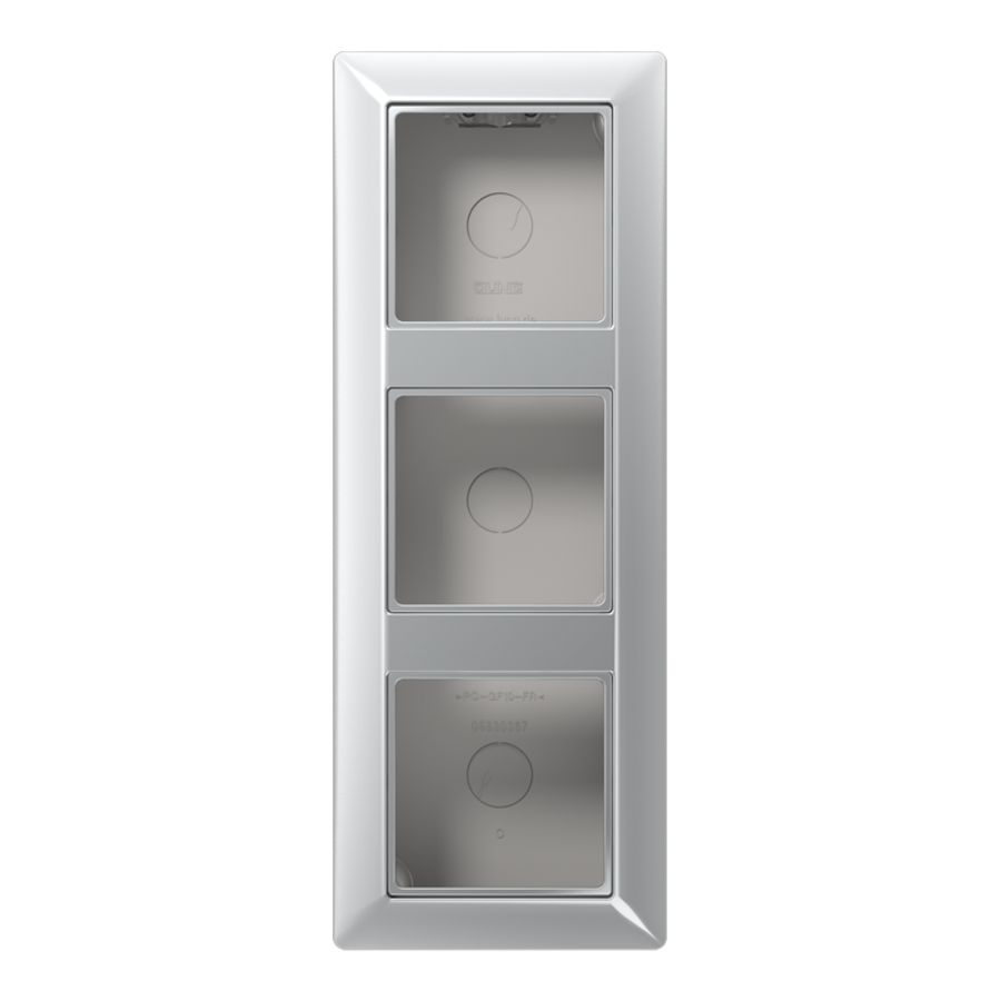 Opbouwkap A500 aluminium 3-voudig