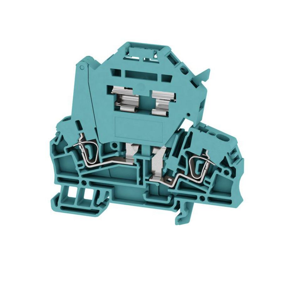 Zekeringsklem blauw 2.5mm² 6.3A 500 V, VVE=50