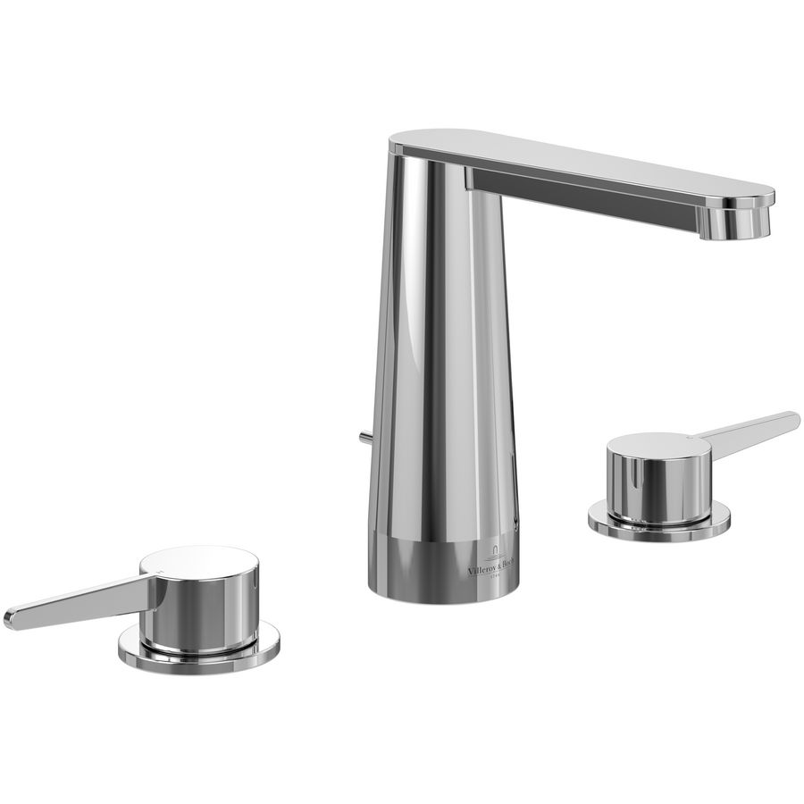 Driegats wastafelkraan Conum Chrome TVW12700100061