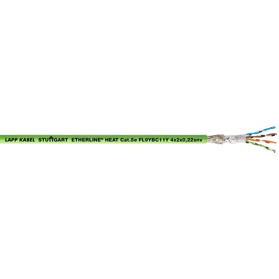 Haspel a 500m. ETHERLINE Cat. 5e FL9YBC11Y 4x2x0,22sn