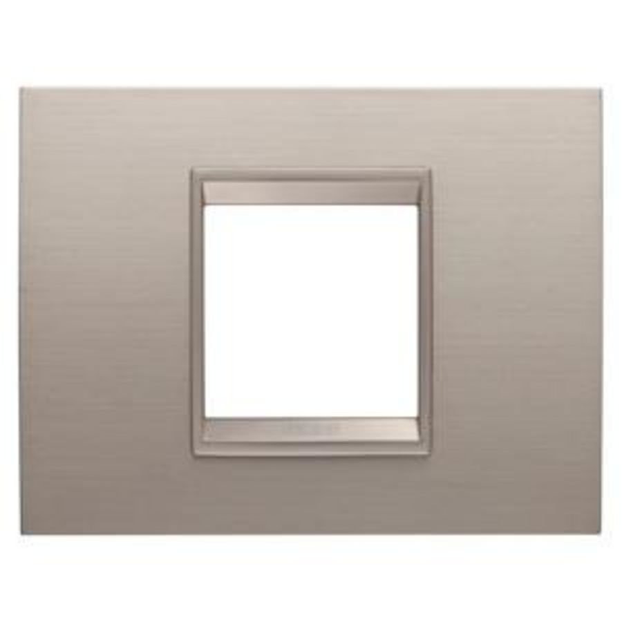 LUX PLAAT-VAN METAAL-2 MODULE-GEBORSTELD ALUMINIUM-B