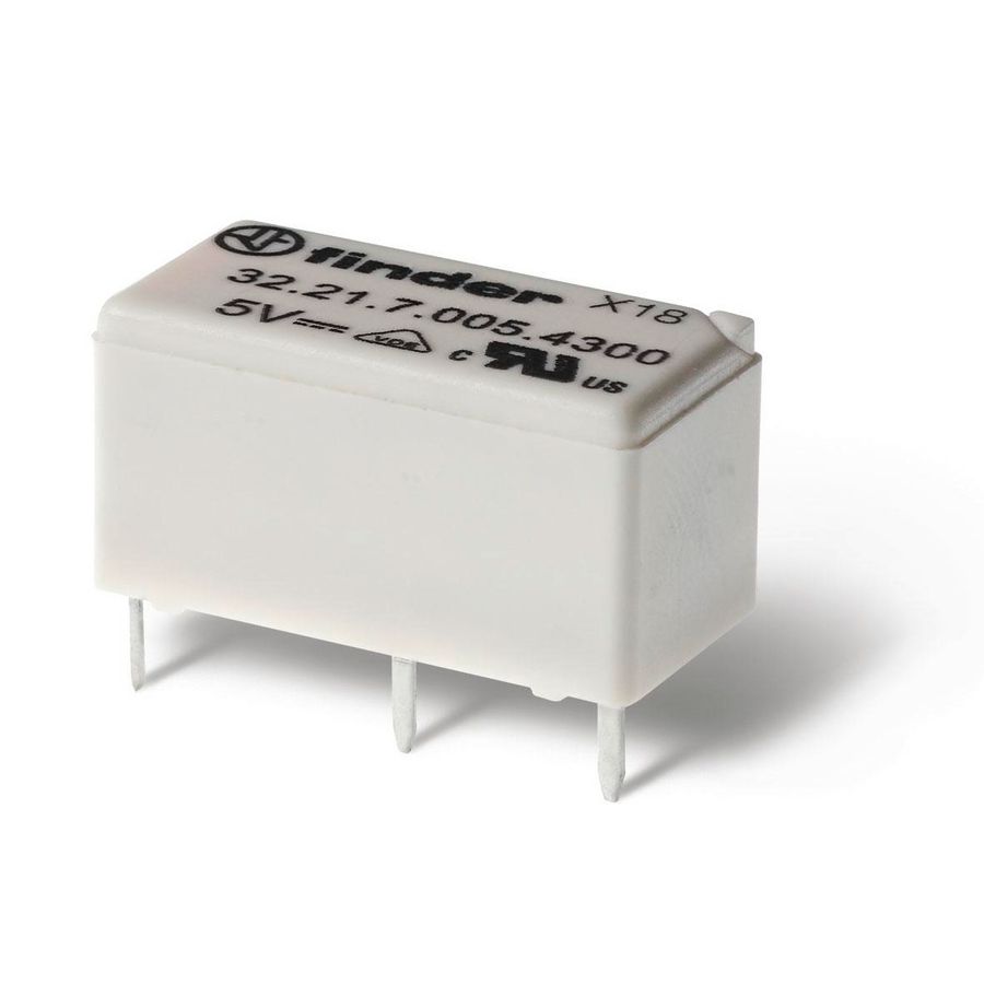 Printrelais serie 32  1W 6A 5VDC S