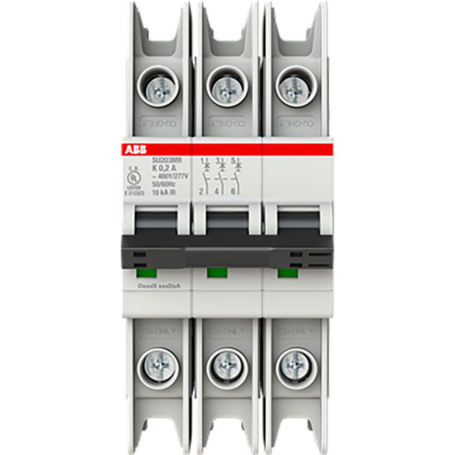 Installatieautomaat SU200MR SU203MR SU203MR-K0.2 MCB
