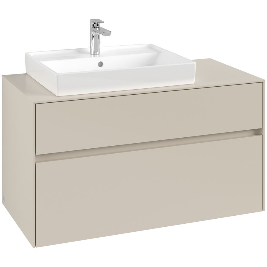 Wastafelonderkast Collaro 1000x548x500mm Cashmere Grey C017B0VN
