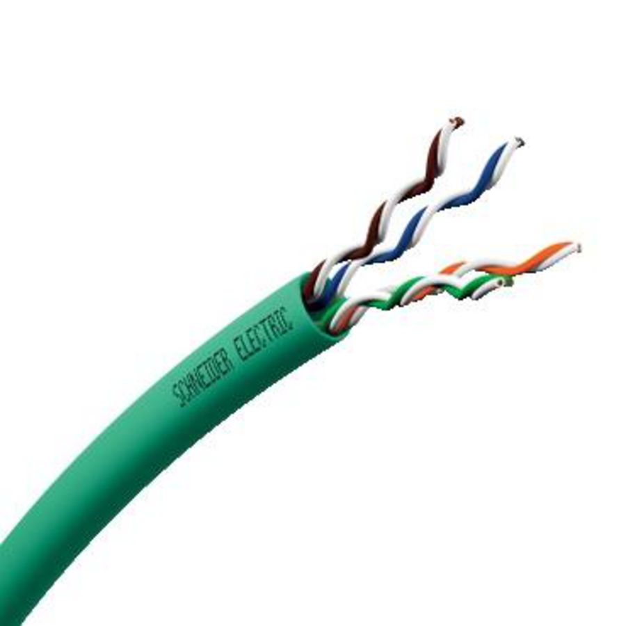 Cable LAN U/UTP 4P Cat5e Euroclass D 155MHz LSZH 500m