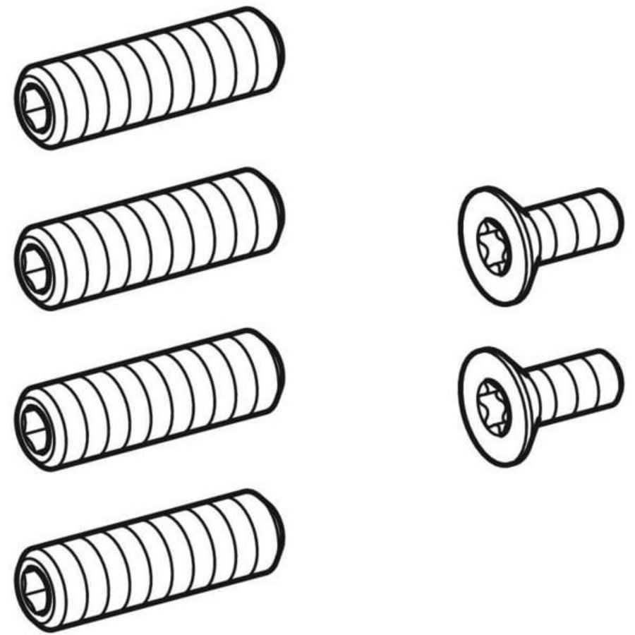 Bevestigingsmateriaal inbouwmontage Geberit ONE spiegelkast