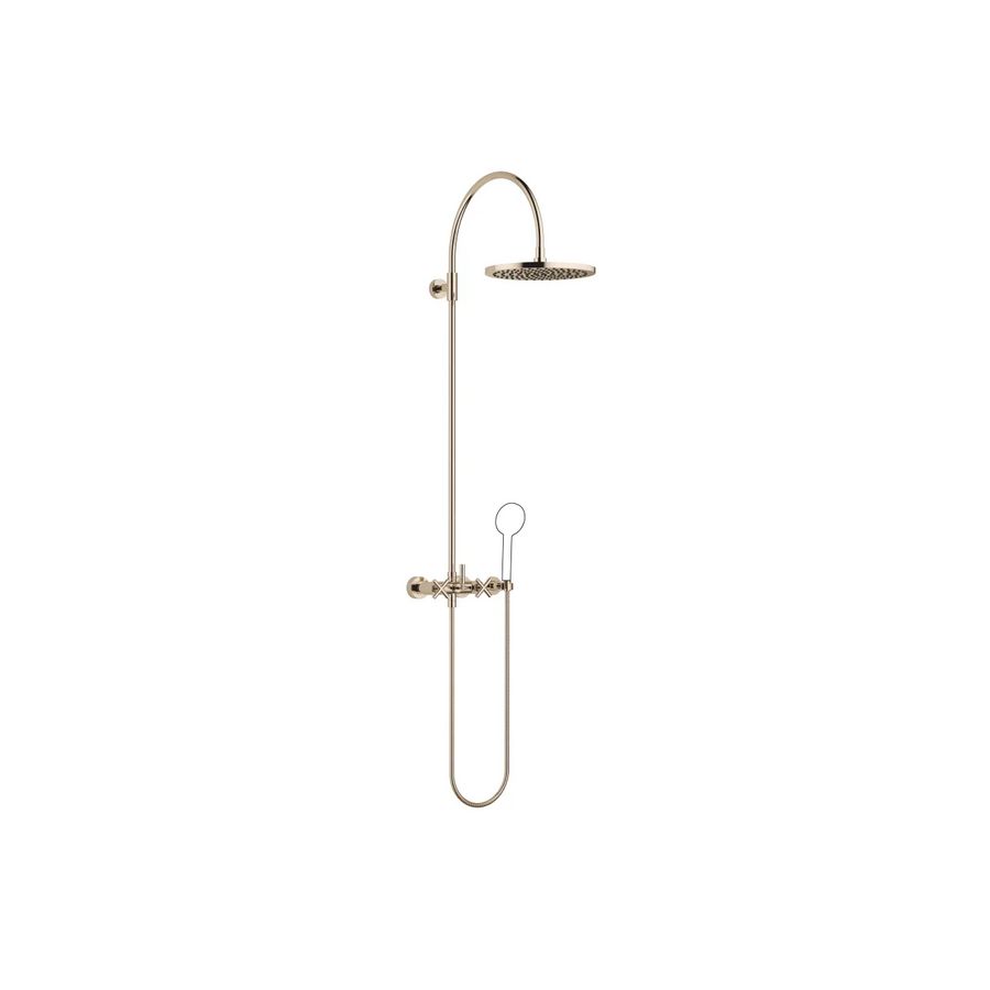 TARA Showerpipe douchemngkr z.handdouche 300mm Champagne