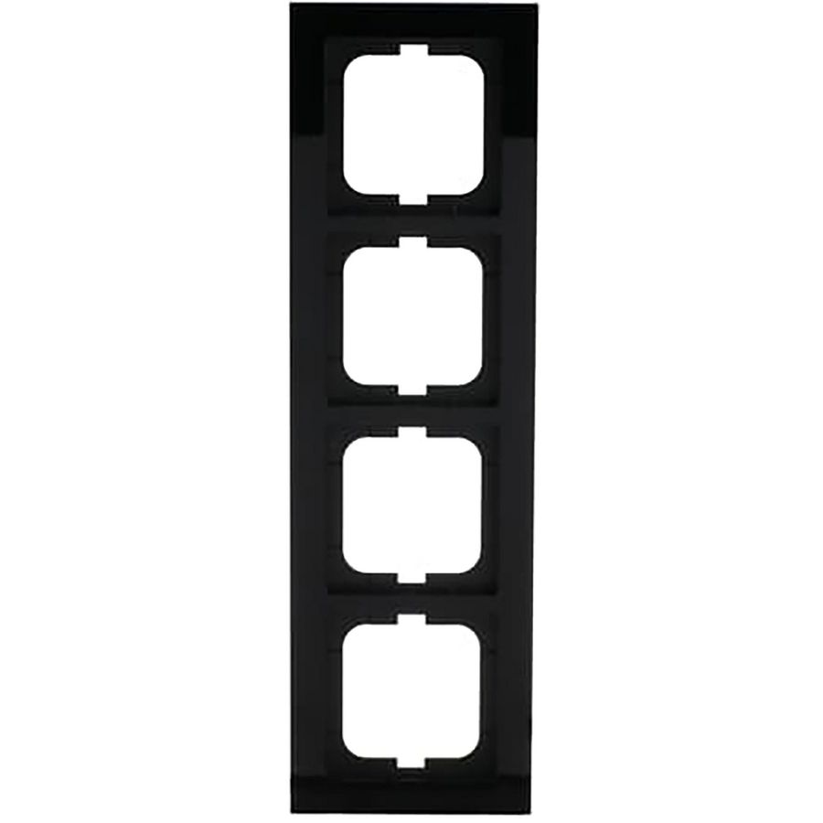 Afdekraam 4v ax-zwart (1724-281)