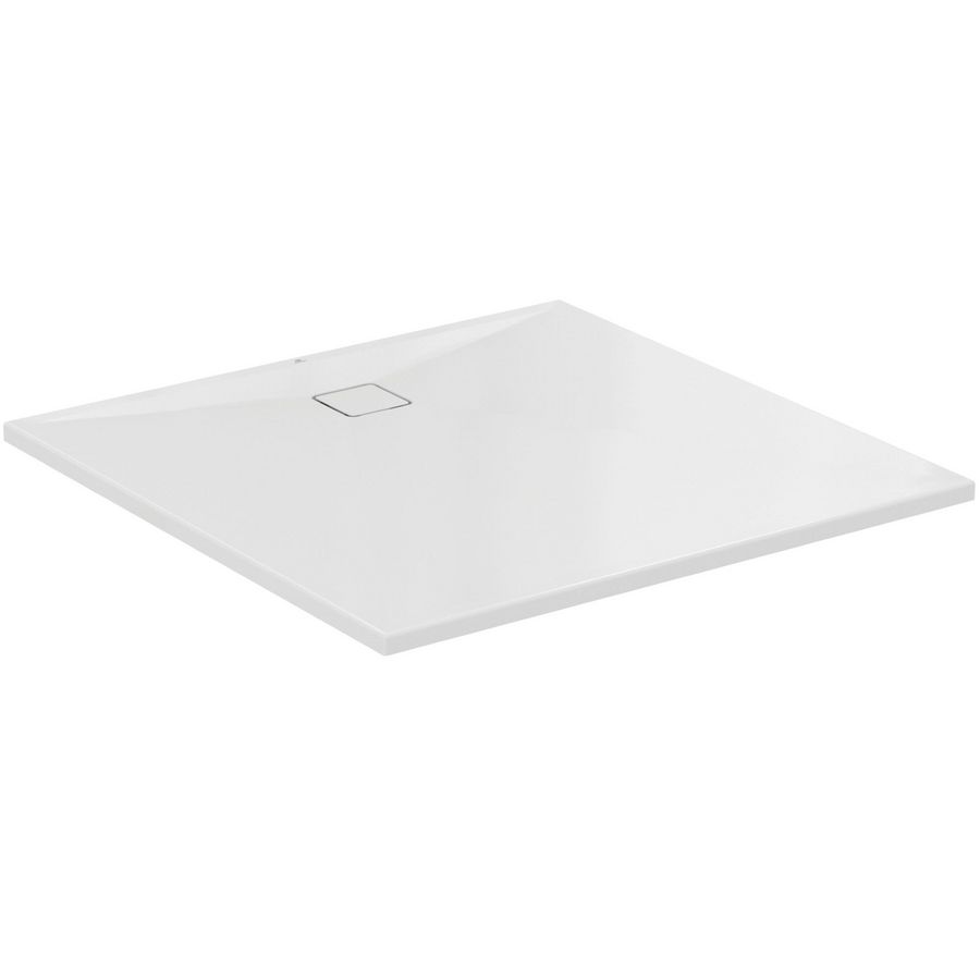 Douchbak ULTRA FLAT EVO vierkant 1200x1200x35mm glanzend wit zonder waste