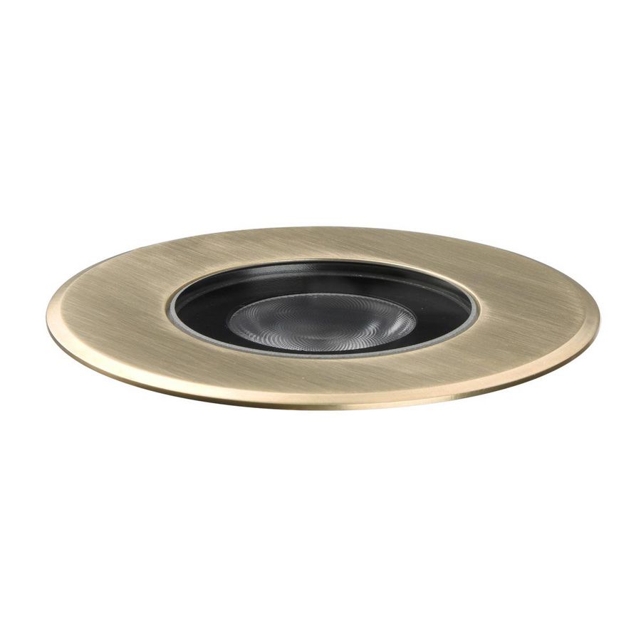 LED-Grondinbouwarmatuur 3000K 5W statisch cirkelvormige gemi