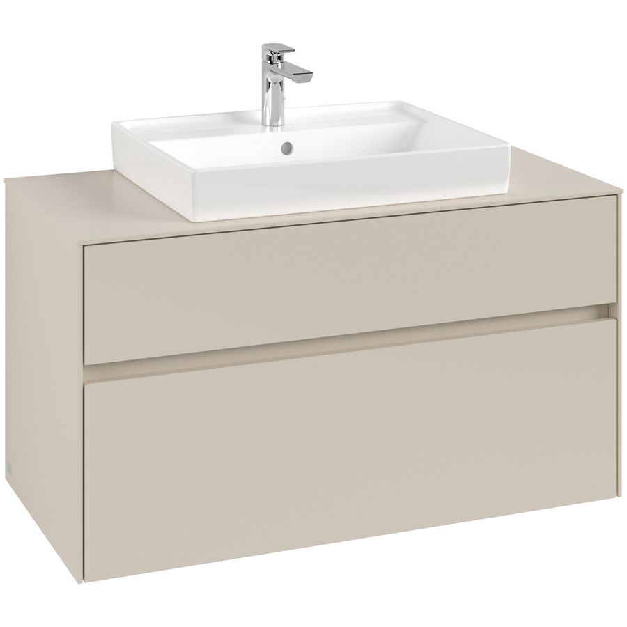 Wastafelonderkast Collaro 1000x548x500mm Cashmere Grey C01900VN