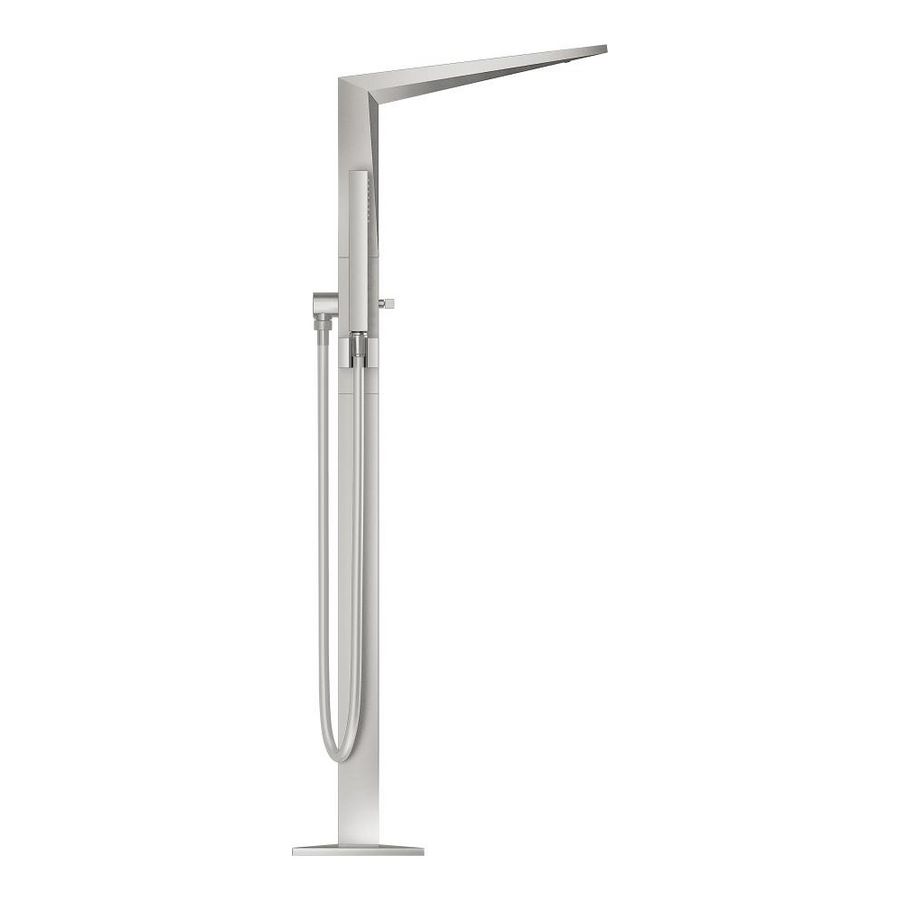 Allure brilliant afbouwdeel vrijstaande badmengkraan supersteel (rvs look) (Spa colors coll.)