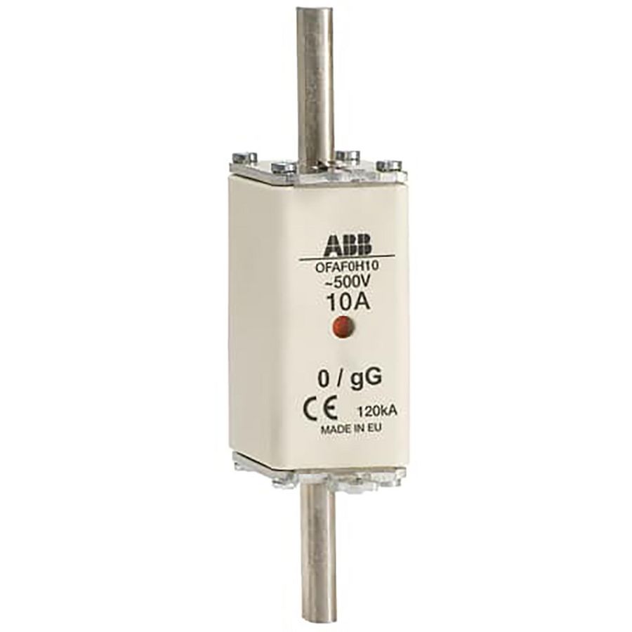 Meszekering fuseline gG 500V DIN 0 In=10 A Ph=1,5 W