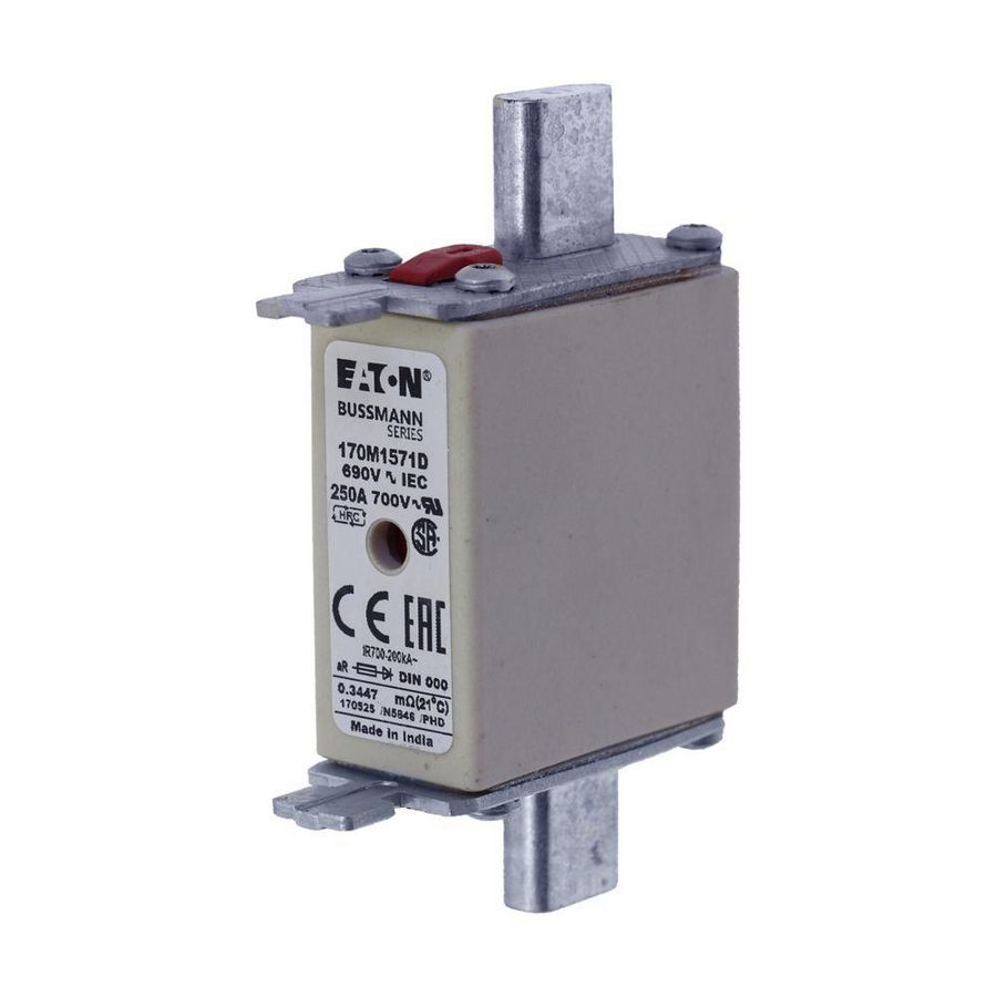 Zekering hoge snelheid 250A AC 690V 200kA 000 aR IE VVE=10