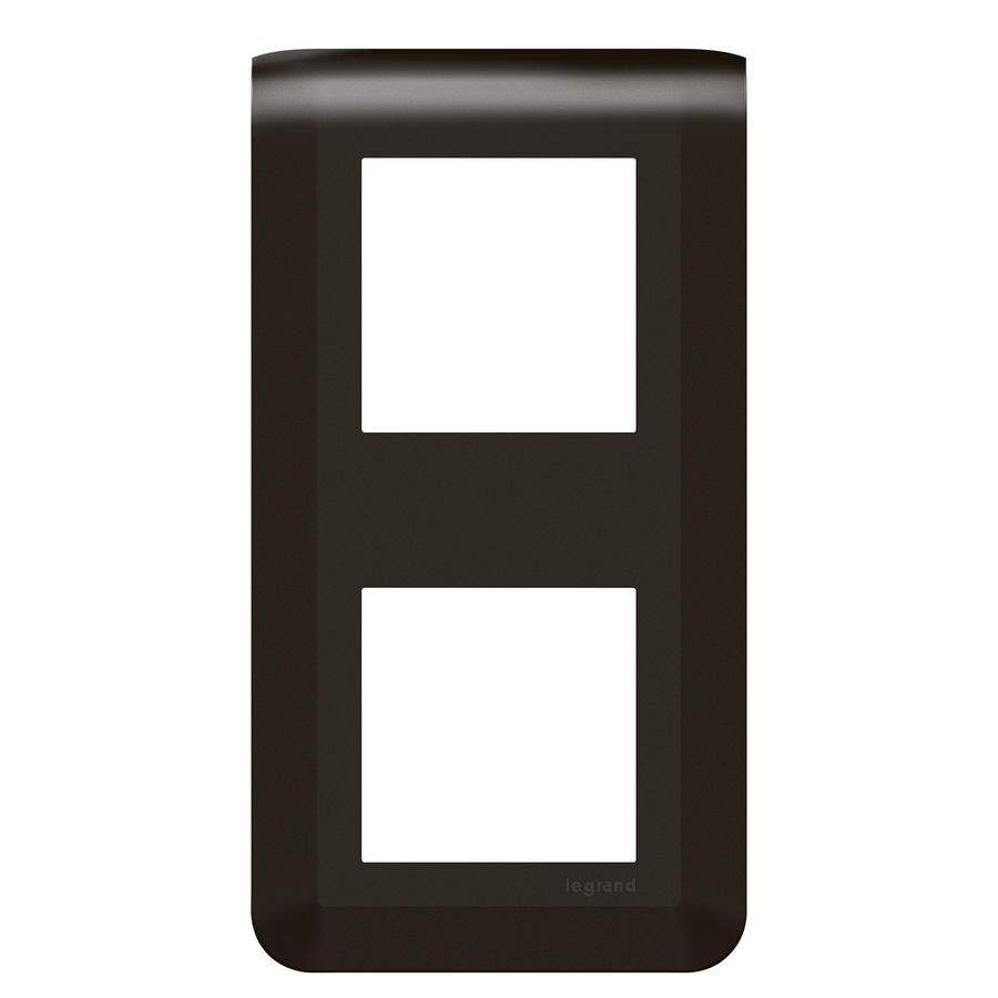 Afdekraam 2x2 modulen zwart 71 verticaal Mosaic