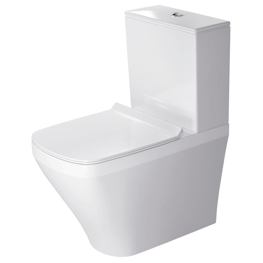 DURASTYLE #215509 staand closet tbv duoblok 630mm wit diepspoel gesloten voor stortbak 4,5ltr. PK. (excl. zitting / reservoir)