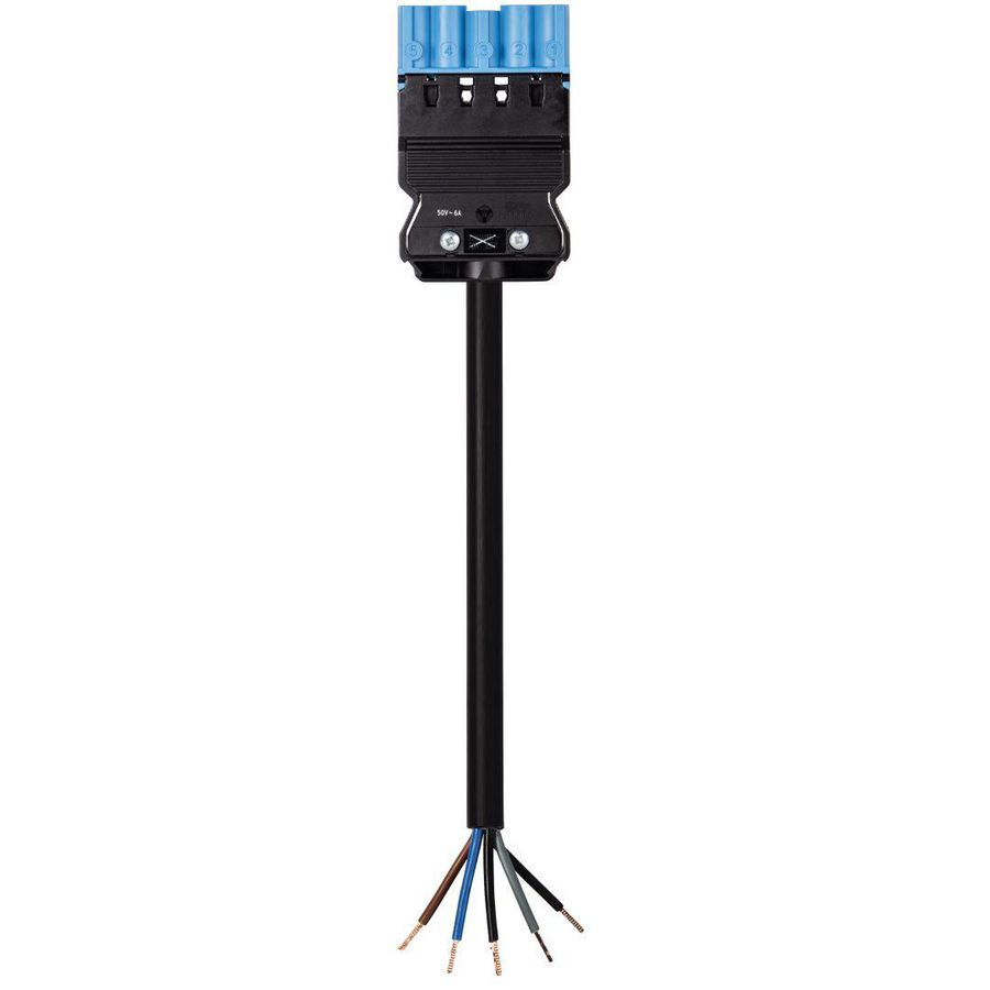 Aansluitsnoer GST18I5 male 1,5mm² 400cm B2CA blauw VVE=10