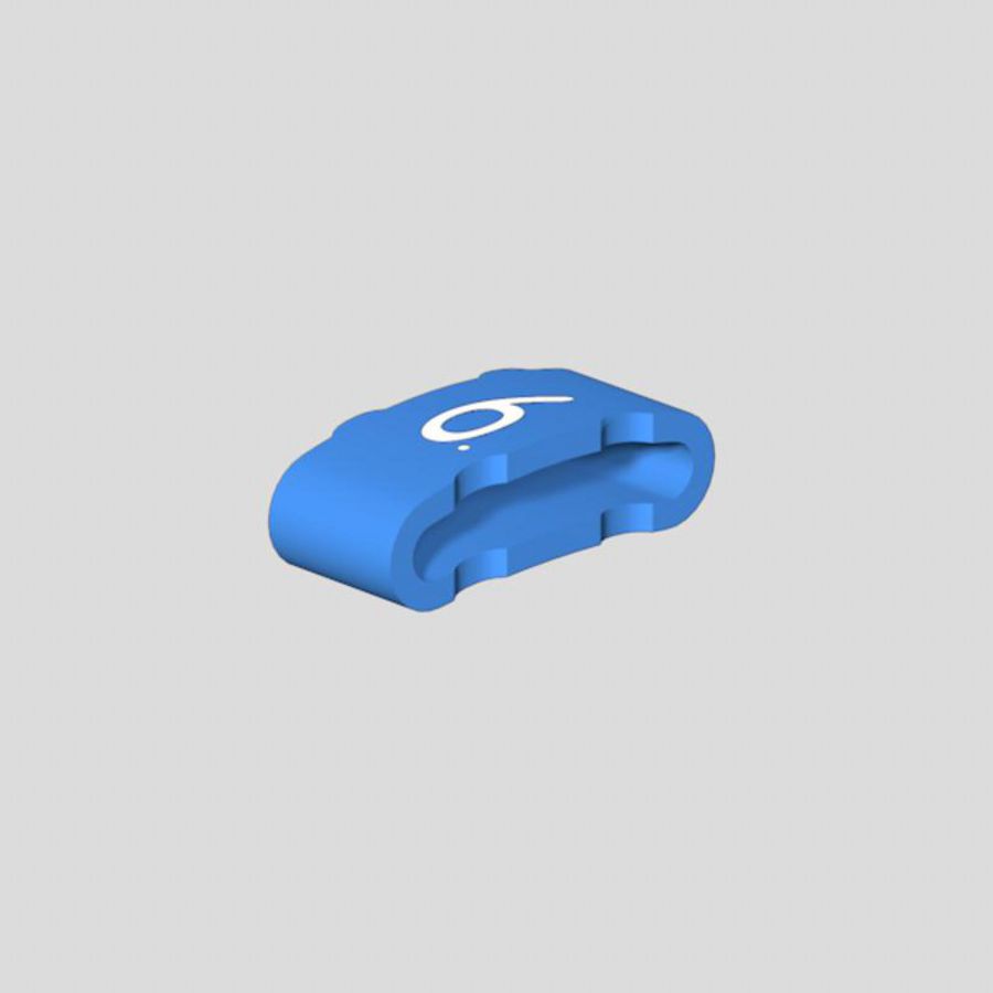 Kabelcoderingsyst. blauw O.D.10-317mm PVC s VVE=500