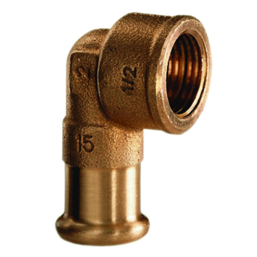 Schroefbus haaks XPress CU 15x3/8"bn. 6090G VVE=5