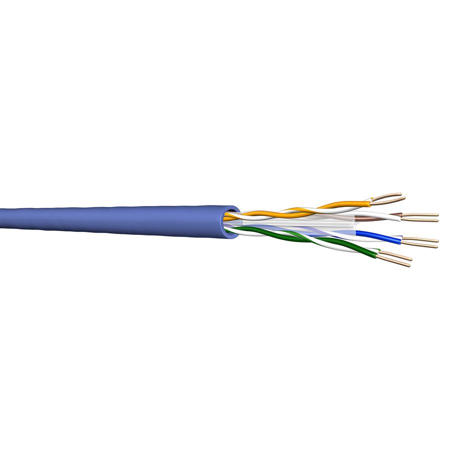 Doos a 305m. UC400 HD Cat.6 U/UTP PVC bu# 4x2x0,54mm