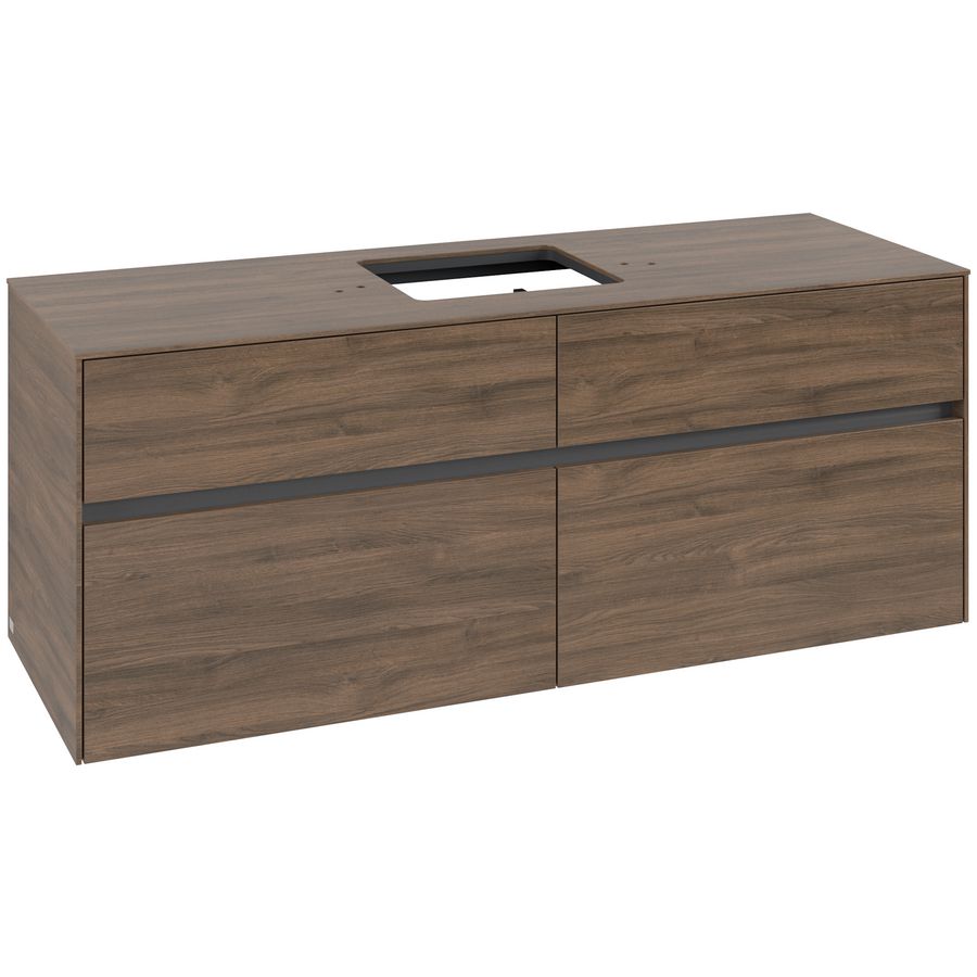 Wastafelonderkast Collaro 1400x548x500mm Ariz.Oak C13100VH