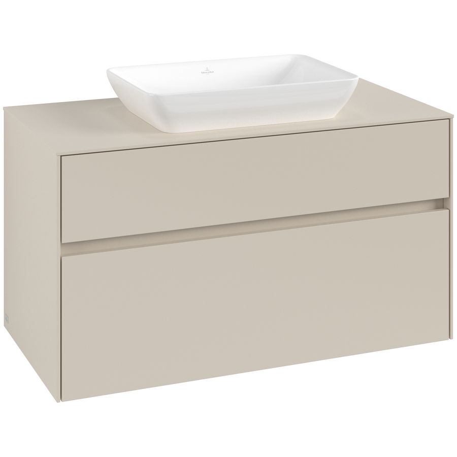 Wastafelonderkast Collaro 1000x548x500mm Cashmere Grey C10900VN