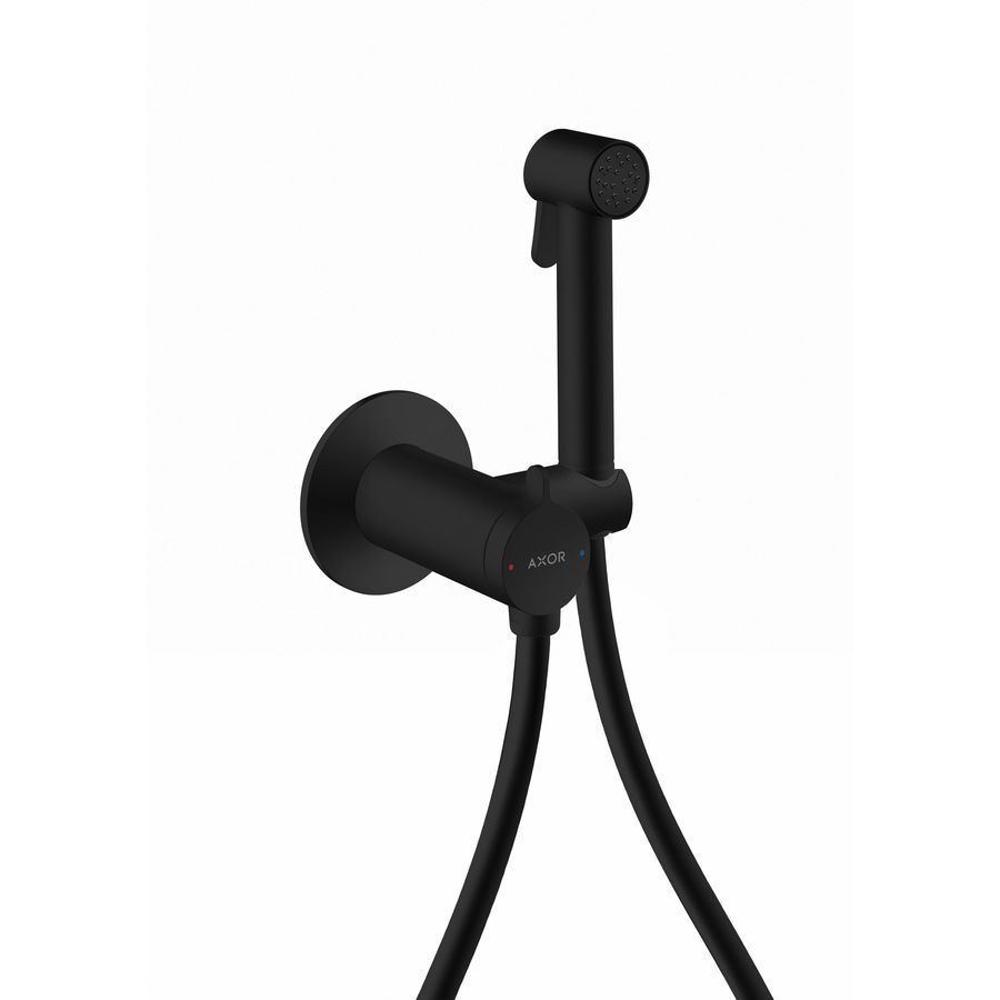 Handdouche AXOR Bidette Showers 1 straalsoort douchesl. 125cm mat zwart