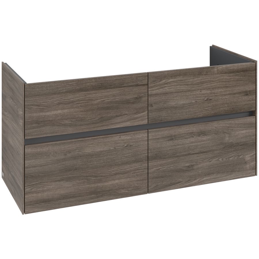 Wastafelonderkast Collaro 1261x610x480mm Sto.Oak C14700RK