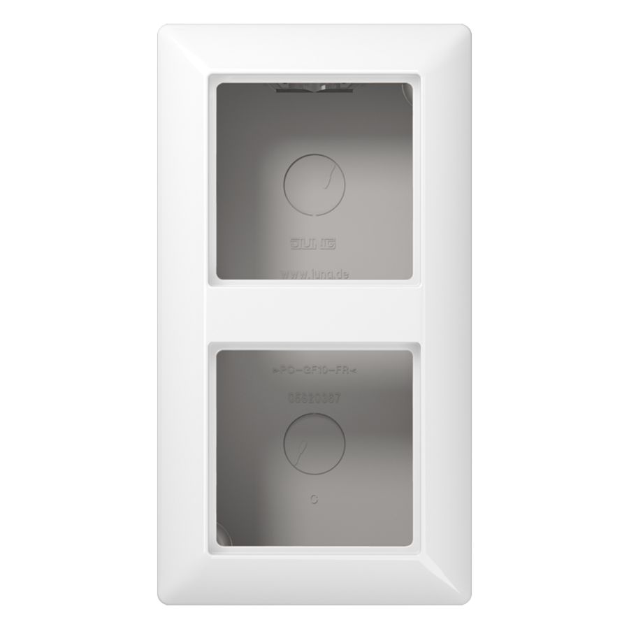 Opbouwkap A500 alpin wit 2-voudig
