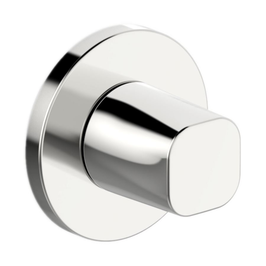 Afbouwdeel voor inbouwstopkraan ronde rozet