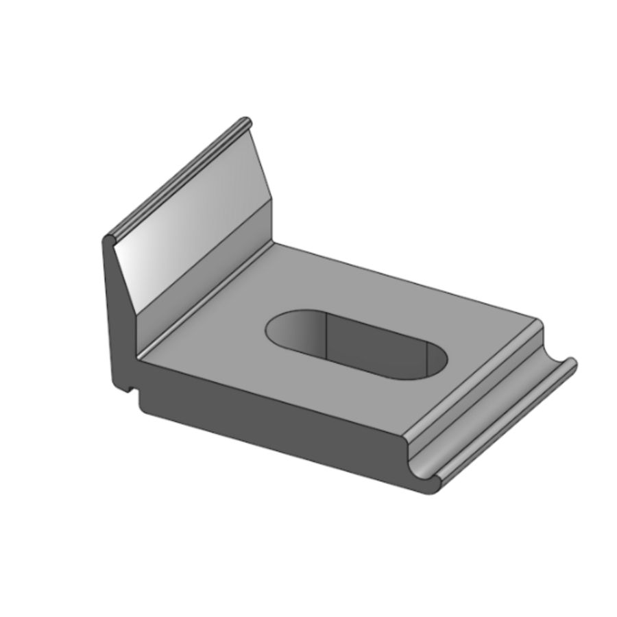 Montagerail kruisverbinder M10