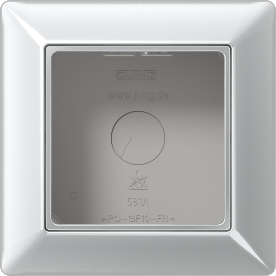 Opbouwkap A500 aluminium 1-voudig