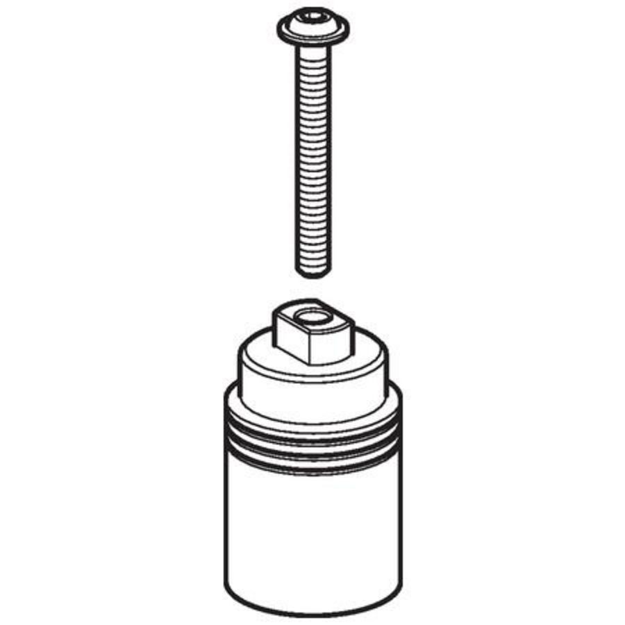 Spindelverlengstuk tbv kogelkraan Mapress d42-54