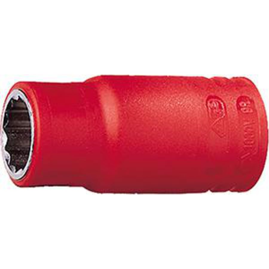 Geisoleerde buitenzeskantdop 1/2" SW11
