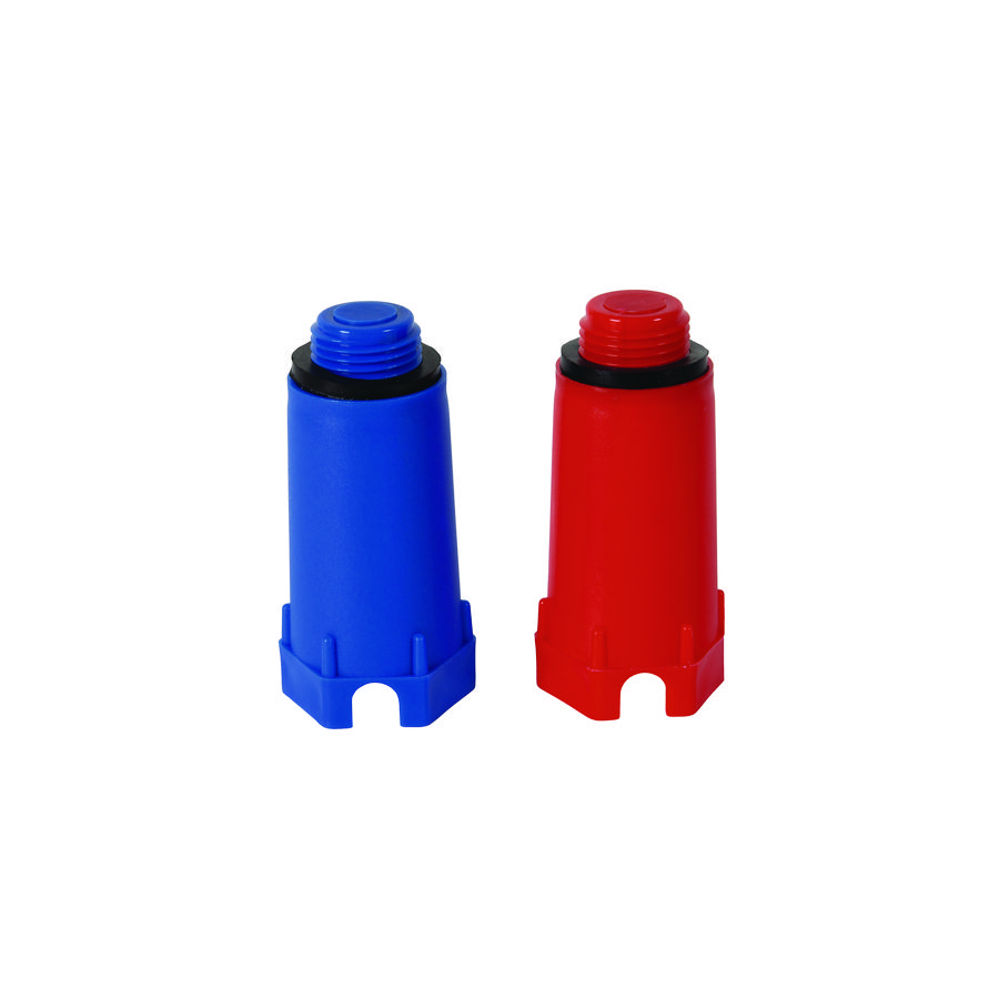 Specieplug 1/2" bt. blauw kunststof 80mm