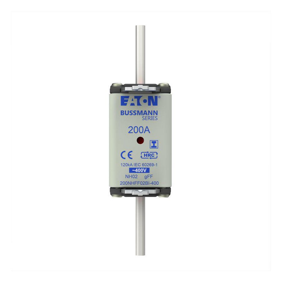Zekering laagsp. 200A AC 400V NH02 gFF dubbele melde VVE=3