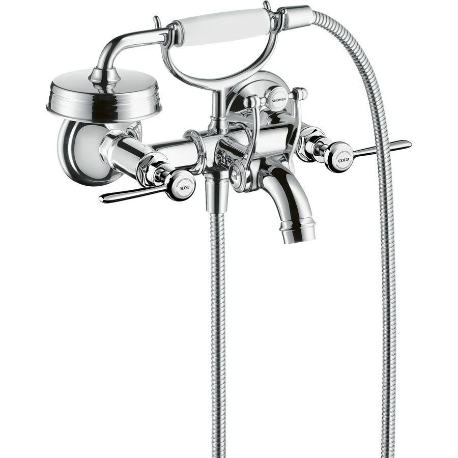 AXOR Montreux 2-hendel opbouw badmengkraan chroom