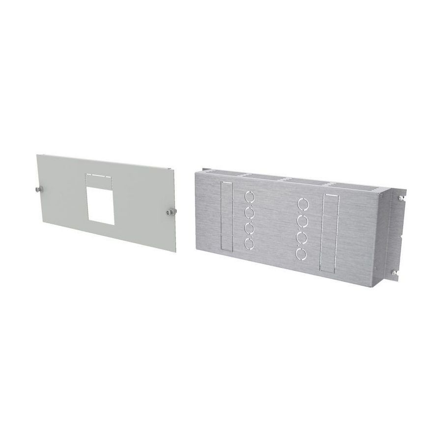Inbouwmodule MCCB 250A kastbreedte 600mm H=200mm ProfiSNAP